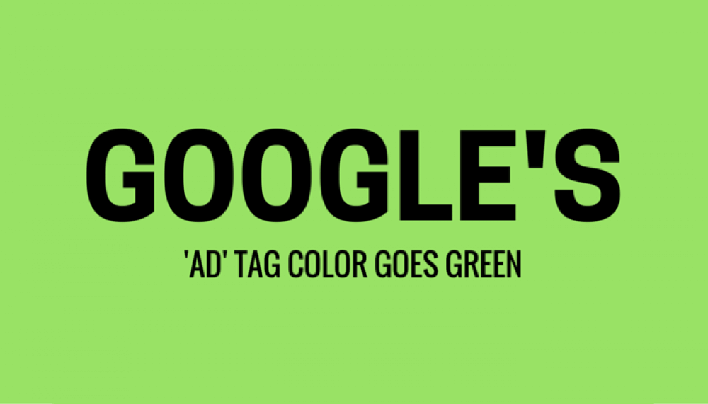 Megváltozik az Adwords hirdetések címkéjének színe