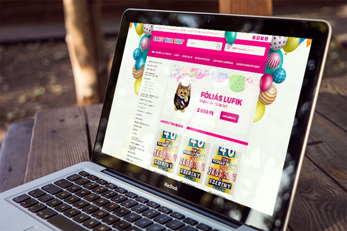 Webshop készítés